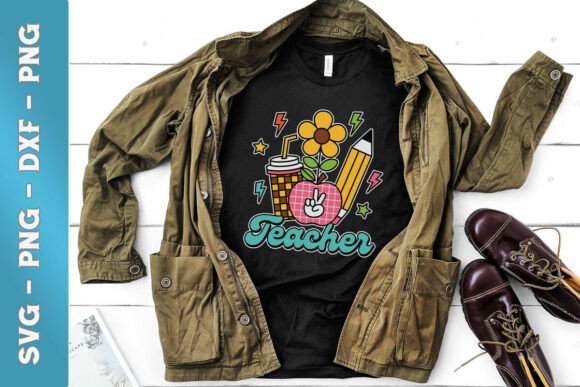 Back to School Supplies Teacher off SVG