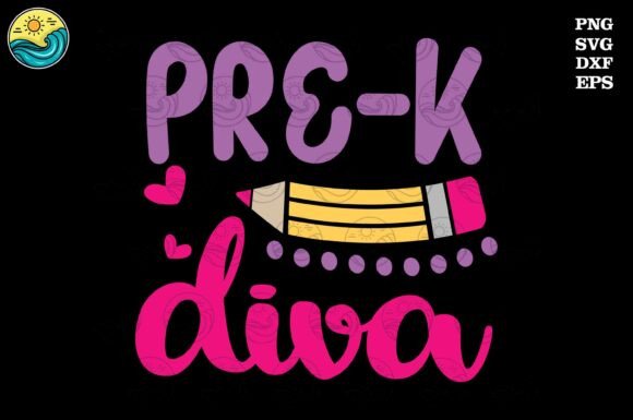 Pre-K Diva SVG, Back to School SVG